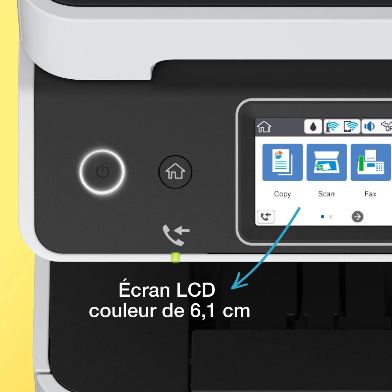 Solution d’impression A4 EcoTank Pro ET-5185 avec Wi-Fi, réservoirs d’encre et fax