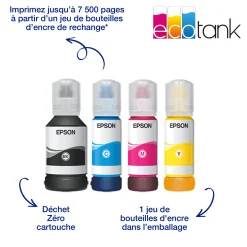 Solution d’impression A4 EcoTank Pro ET-5885 avec Wi-Fi, réservoirs d’encre et prise en charge PCL