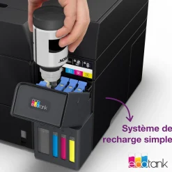 Solution d’impression A4 Wi-Fi EcoTank ET-4955 équipée de réservoirs d’encre, avec jusqu’à 3 ans d’encre inclus