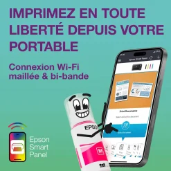 Solution d’impression A4 Wi-Fi EcoTank ET-2950 équipée de réservoirs d’encre, avec jusqu’à 3 ans d’encre inclus
