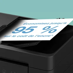 Solution d’impression multifonction A4 Wi-Fi et AirPrint EcoTank ET-4905 équipée de réservoirs d’encre, d’un écran LCD et d’un chargeur automatique de documents, avec jusqu’à 3 ans d’encre inclus