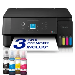 Solution d’impression multifonction A4 Wi-Fi et AirPrint EcoTank ET-2922 équipée de réservoirs d’encre, écran LCD et jusqu’à 3 ans d’encre inclus