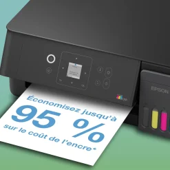 Solution d’impression multifonction A4 Wi-Fi et AirPrint EcoTank ET-2920 équipée de réservoirs d’encre, écran LCD et jusqu’à 3 ans d’encre inclus