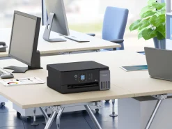 Solution d’impression multifonction A4 Wi-Fi et AirPrint EcoTank ET-2927 équipée de réservoirs d’encre, écran LCD et jusqu’à 3 ans d’encre inclus