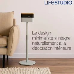 Support au Sol ELPFS01 pour Projecteurs Epson Lifestudio Flex EF-71 et EF-72 – Design Élégant, Hauteur Réglable 60–80 cm, Rotation à 180 Degrés, Fonction d’Inclinaison, Installation Facile