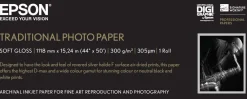 Traditional Photo Paper, 44" x 15 m