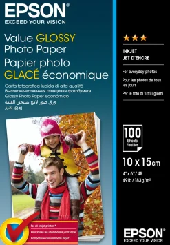 Value Glossy Photo Paper 10x15cm 100 sheet