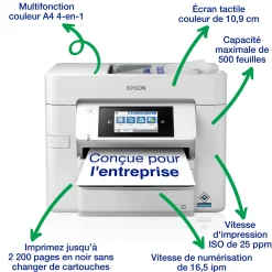 WorkForce Pro WF-C4810DTWF Printer