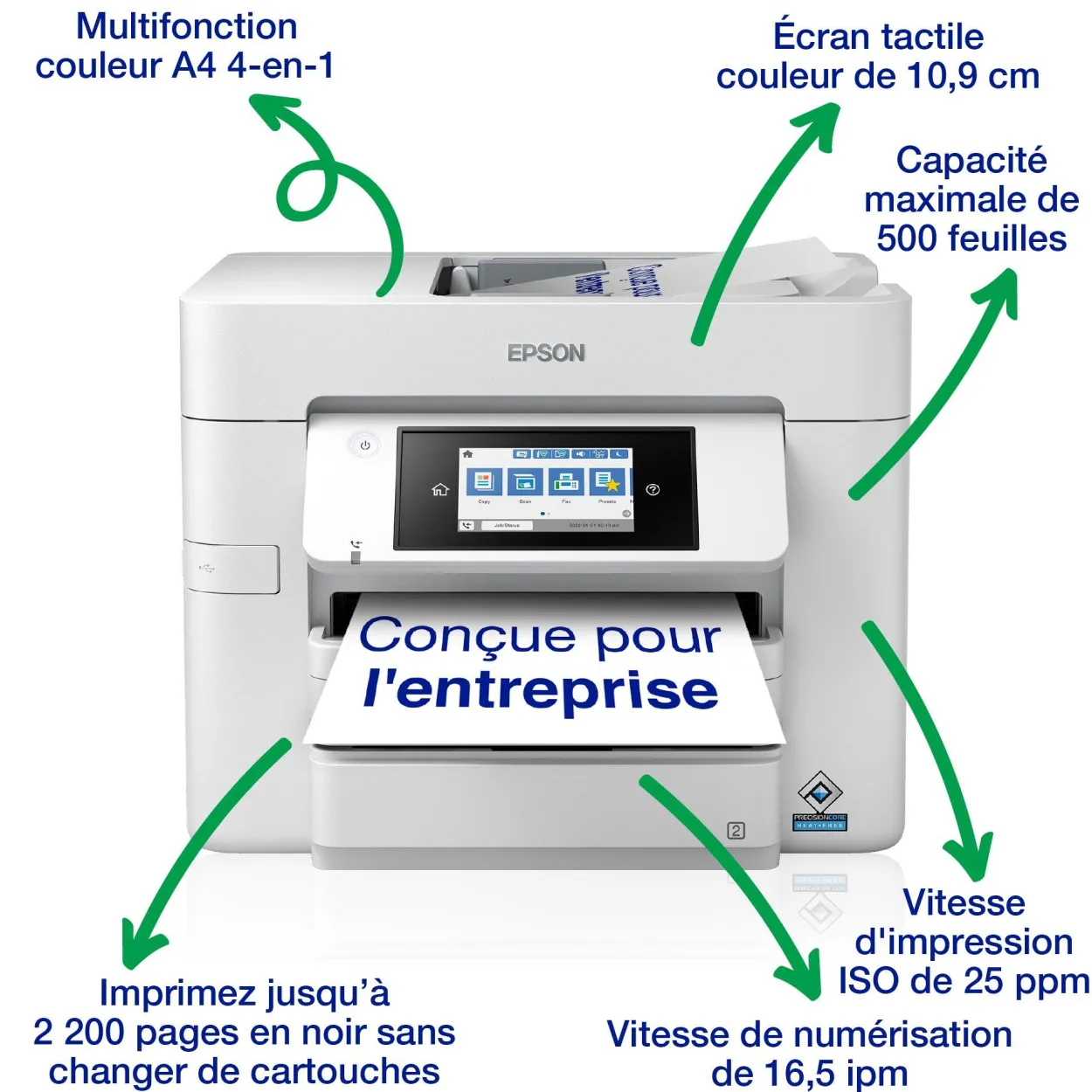 WorkForce Pro WF-C4810DTWF Printer
